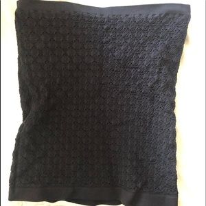 Free people tube top with built in shelf bra